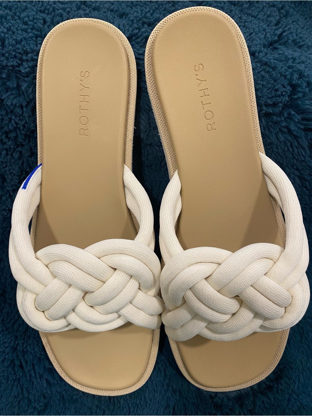 Rothy’s Summer Sandal – White Sand | Women's Size 11.5 Brand New - Picture 5 of 10